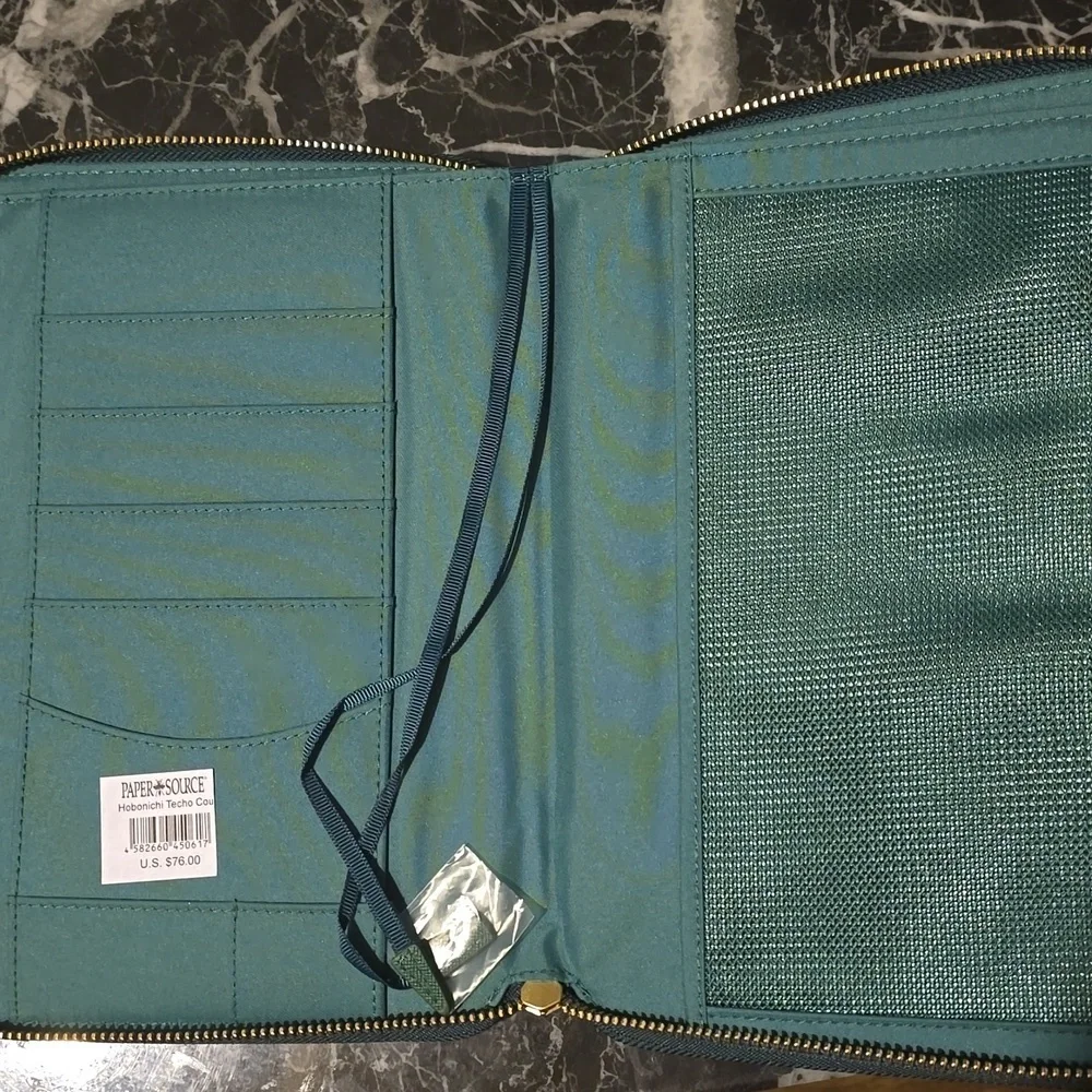 Green Zippered Pencil Case Pouch - Unbranded